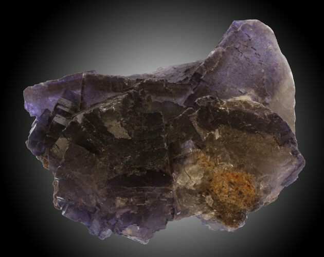 Deep Purple Fluorite Crystals - Múzquiz, Mexico #30406